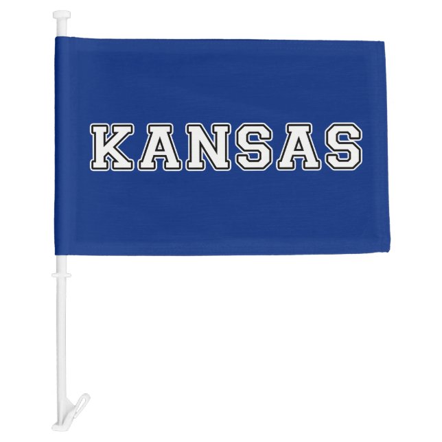 Kansas Car Flag (Front)