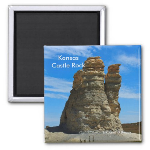 Kansas Castle Rock MAGNET