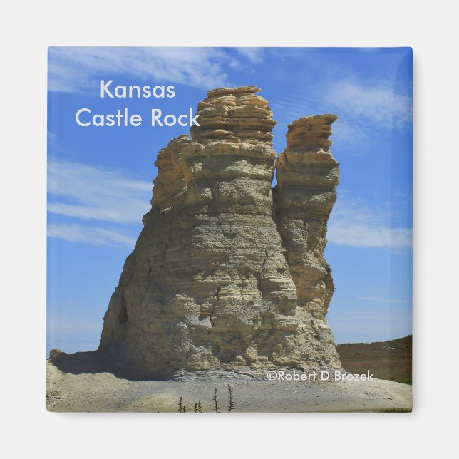 Kansas Castle Rock MAGNET (Front)