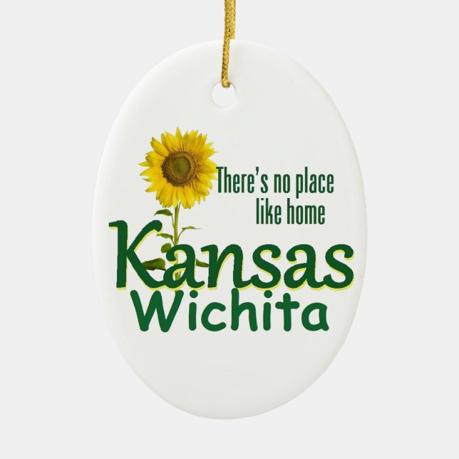 KANSAS CERAMIC ORNAMENT (Front)