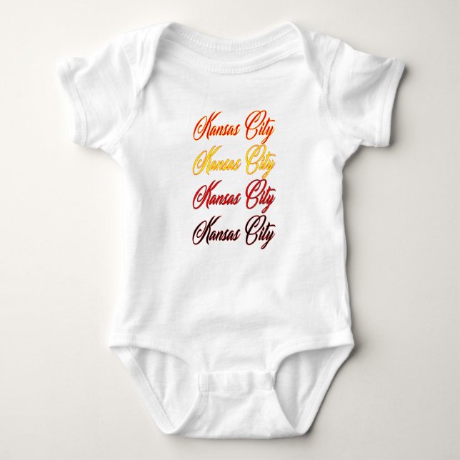 Kansas City  Baby Bodysuit (Front)