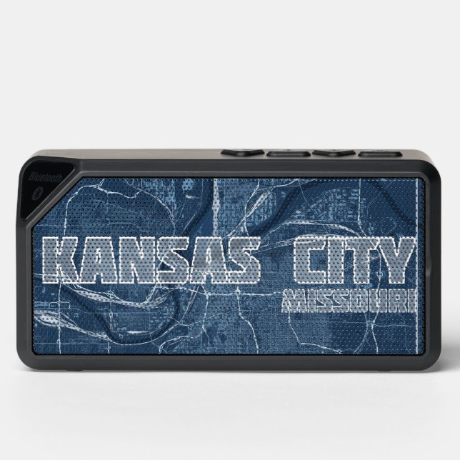 Kansas City Blueprint Map Speaker (Front)