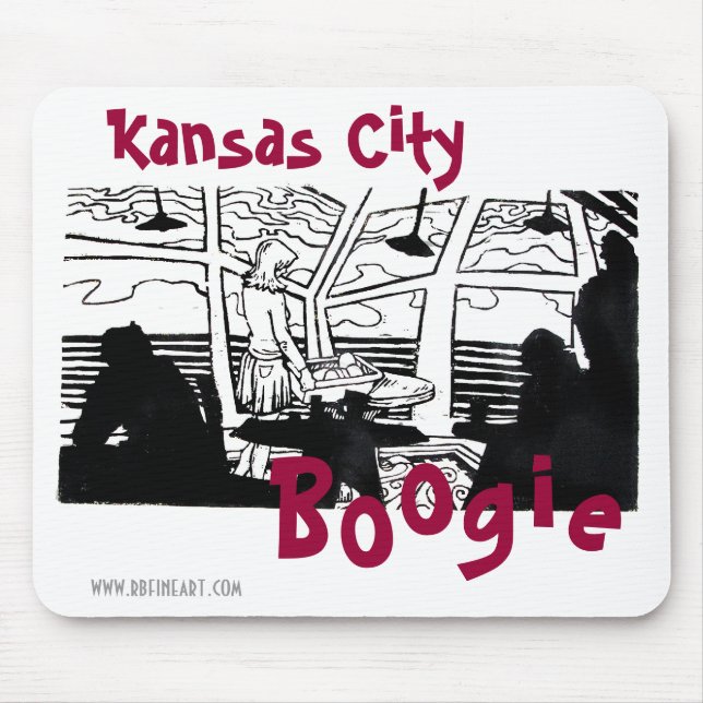 Kansas City Boogie Mousepad (Front)