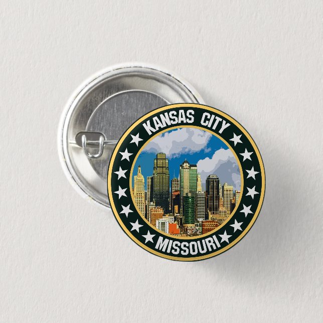 Kansas City                                        Button (Front & Back)