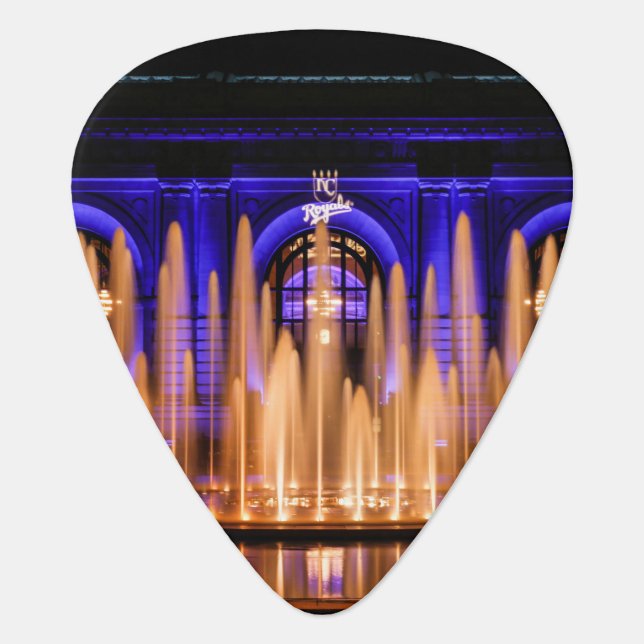 Kansas City Champion guitar pick (Front)