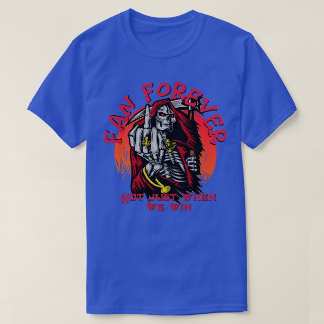 Kansas City Chiefs KC Skyline Be the Grim Reaper T T-Shirt (Design Front)