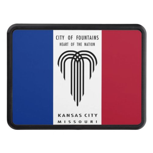 Kansas City flag Hitch Cover