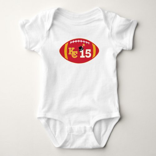 Kansas City Football Magic Baby Bodysuit