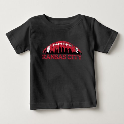 Kansas City Football Vintage Baby T_Shirt
