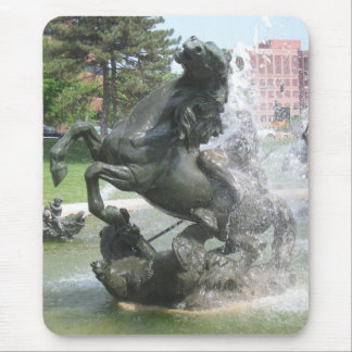 Kansas City Fountain Mouse Pad