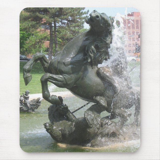 Kansas City Fountain Mouse Pad (Front)