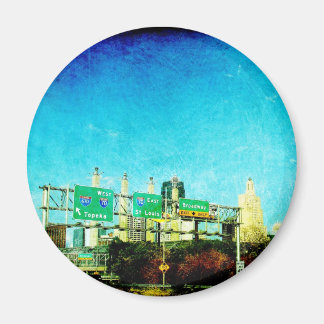 Kansas City Highway Magnet