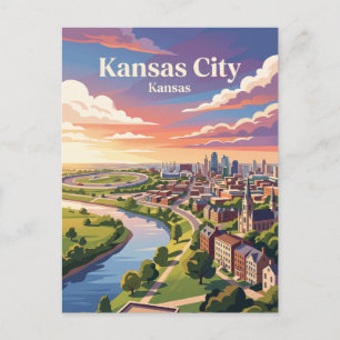 Kansas City, Kansas Postcard