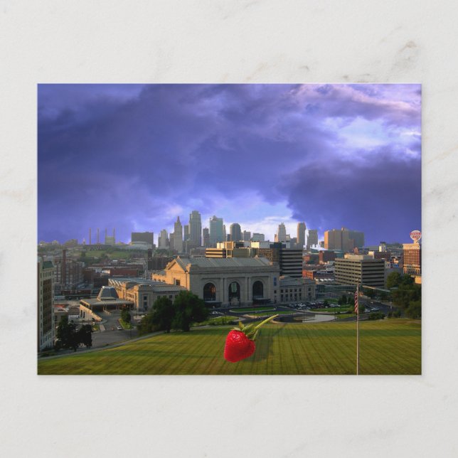 Kansas City Kitchen Art Postcard (Front)