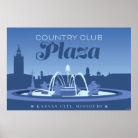 Kansas City Landmarks: Country Club – 36 x 24