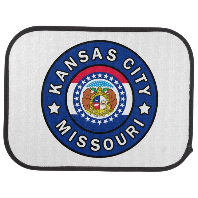 Kansas City Missouri Car Floor Mat (Rear)