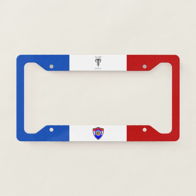 Kansas City (Missouri) city flag License Plate Frame (Front)