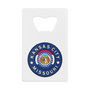 Kansas City Missouri Credit Card Bottle Opener