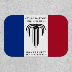 Kansas City Missouri flag USA United States Americ Patch