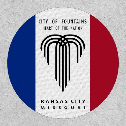 Kansas City Missouri flag USA United States Americ Patch