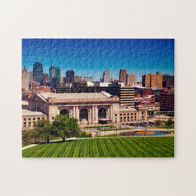Kansas City Missouri. Jigsaw Puzzle (Horizontal)