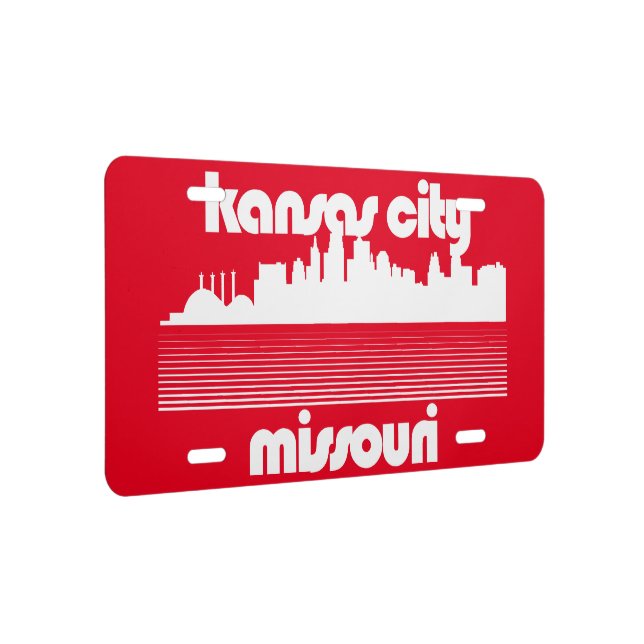 Kansas City Missouri License Plate (Right)