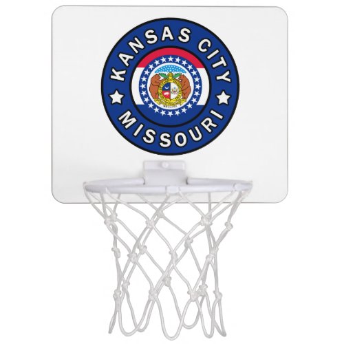 Kansas City Missouri Mini Basketball Hoop