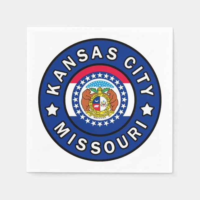 Kansas City Missouri Napkins (Front)