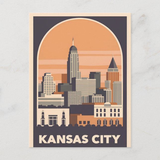 Kansas City, Missouri Postcard (Front)