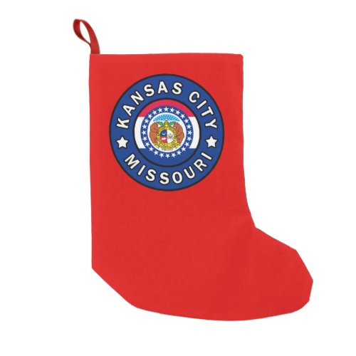 Kansas City Missouri Small Christmas Stocking