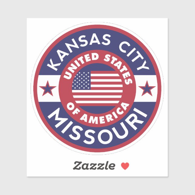 KANSAS CITY, Missouri Sticker (Sheet)