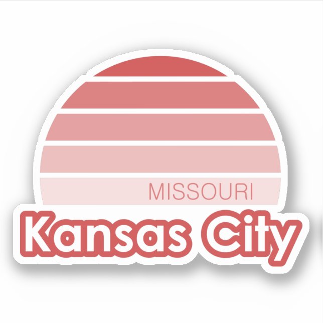 Kansas City Missouri Sticker (Front)