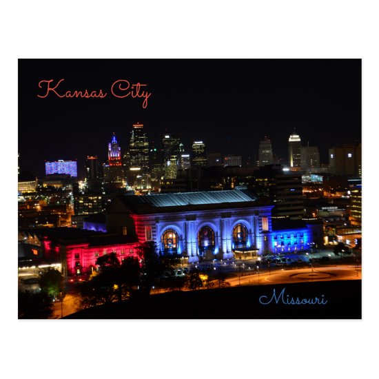 Kansas City Missouri Union Station Postcard