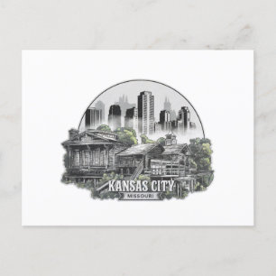Kansas City Missouri USA Postcard