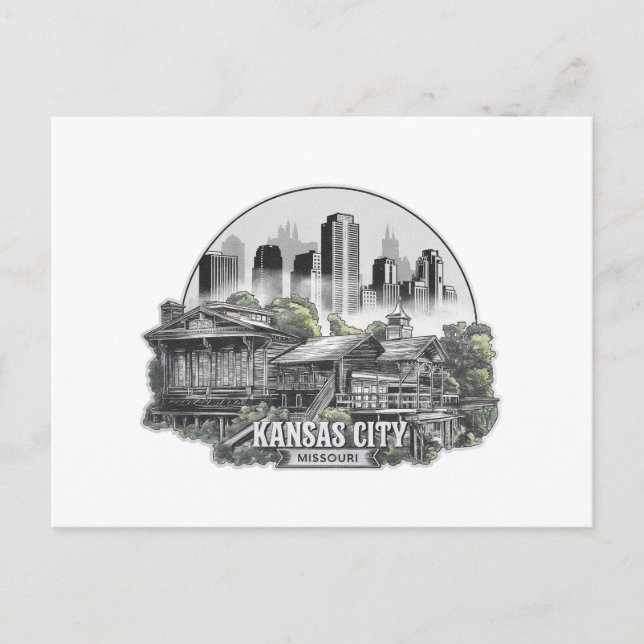 Kansas City Missouri USA Postcard (Front)