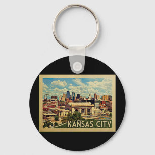 Vintage Sturdy Keychain Souvenir From Saint Louis Missouri 