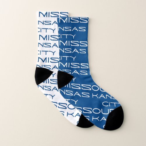 Kansas City MO Cool Mix N Match All_Over_Print Socks