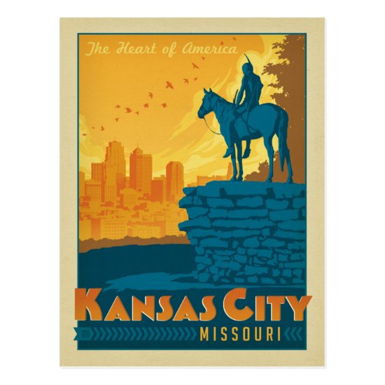 Kansas City MO Postcard