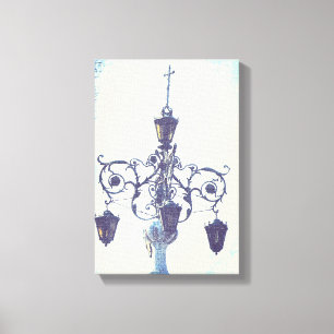 Kansas City Plaza Light Canvas Print