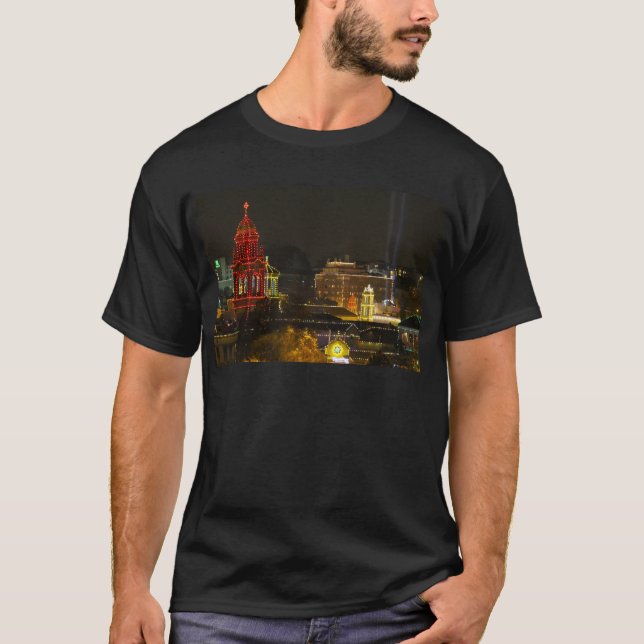 Kansas City Plaza Lights T-Shirt (Front)