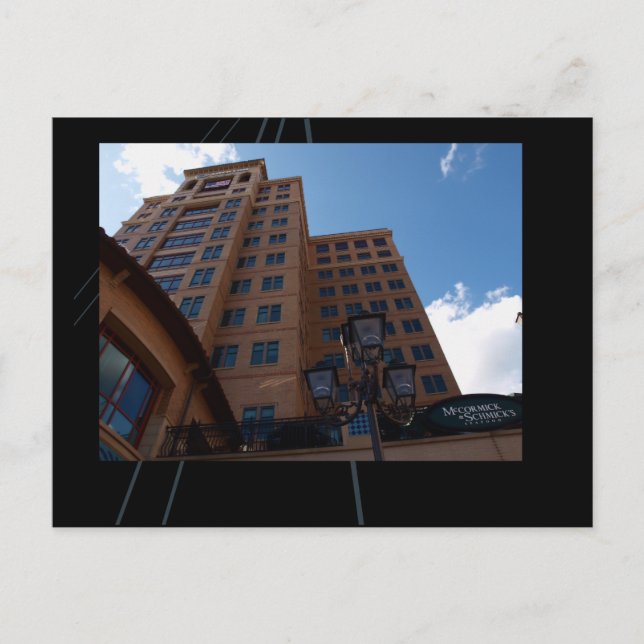 Kansas City Plaza Skyscraper Postcard (Front)