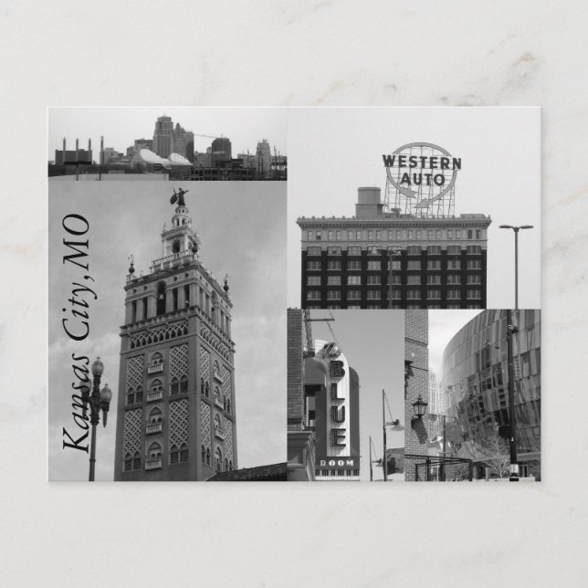 Kansas City postcard (Front)