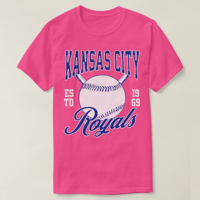 Kansas City Royaaaals Minimalist Style T-Shirt (Design Front)