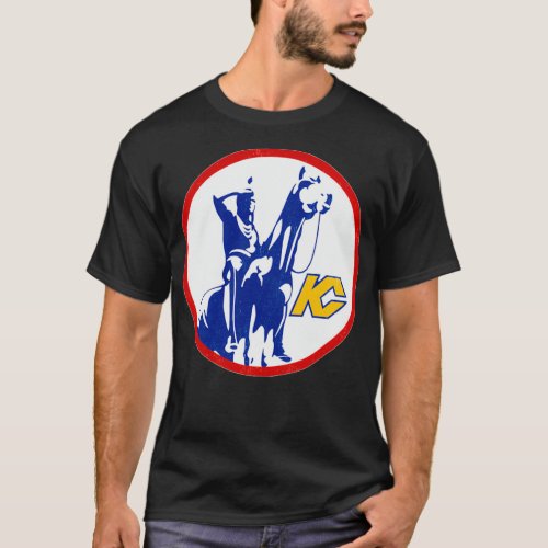 Kansas City Scouts Hockey 1974 Vintage Logo T_Shirt