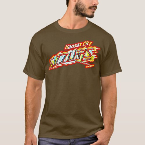 Kansas City Sizzlers Basketball T_Shirt