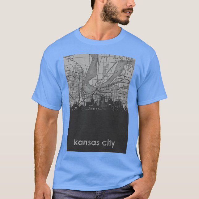 kansas city skyline 3 T-Shirt (Front)