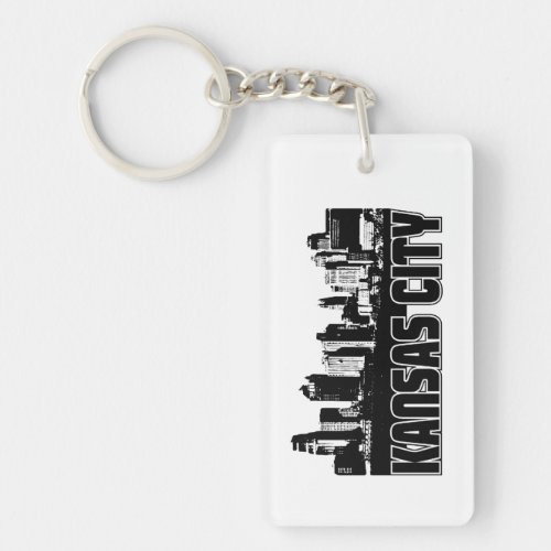 Kansas City Skyline Keychain