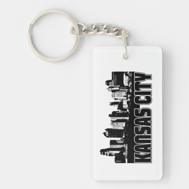 Kansas City Skyline Keychain (Front)