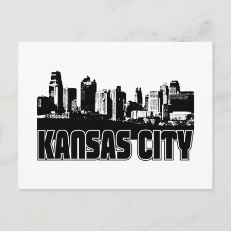 Kansas City Skyline Postcard