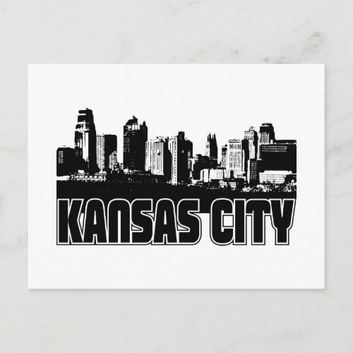 Kansas City Skyline Postcard